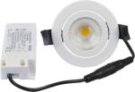 TRACON Kör Alakú LED Mélysugárzó, Forgatható 230 V, 50Hz, 13W, 4000K, 1210 LM, 60°, Ip65, EEI=F