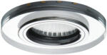 Kanlux GU10, IP20, Ø90 mm, ezüst, üveg házas, kerek mennyezeti spot lámpatest, SOREN (24410)