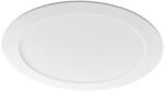 Kanlux süllyesztett lámpatest, 18W, 1200 lm, Ø220 mm, 110°, 3000K, IP44, kerek, fehér, alumínium házas, ROUNDA V2LED (28935)
