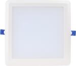 TRACON Kompakt Beépíthető LED Mélysugárzó Samsung Chippel 230 VAC, 24 W, 1920 LM, D=225×225 mm, 4000 K, Ip20, EEI=G