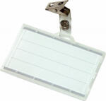 DONAU Névkitűző, csíptetővel, 88x54 mm, DONAU (D8346) - fapadospatron