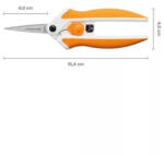Fiskars Varróolló, 15 cm, FISKARS "EasyAction", narancssárga (1070029)
