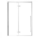 Wellis Sorrento Nyílóajtós Zuhanyfal - 110x200 cm, Balos, Easy Clean Bevonattal (WC00511)