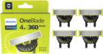 Philips OneBlade 360 QP440/50 tartalék pengék for Philips OneBlade 4 db
