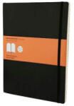 Moleskine Notesz Qp621 Puha Fekete XL Vonalas