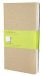 Moleskine Jegyzetfüzet Cahier 3 Darab Qp418 Barna L Sima