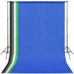 vidaXL Kit studio foto cu 5 decoruri colorate și ramă ajustabilă (190205) - izocor
