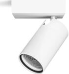 Philips Idris spotlámpa, 1xGU10 max. 5W, fürdőszobához, mennyezetre/falra szerelhető, IP44, 8x11x10 cm, fém, fehér