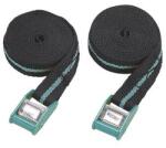 wolfcraft Csatos rögzítő heveder készlet 4 m x 20 mm, 120 kg, 2 db, Wolfcraft 3421000