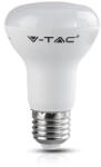 V-TAC Bec Led R63 E27 8w 3000k Alb Cald, Cip Samsung (sku-141) - pcone