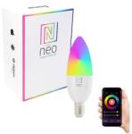 Immax Immax NEO 07716L - LED RGB+CCT Dimmelhető izzó E14/5, 5W/230V 2700K Wi-Fi Tuya IM0815 (IM0815)