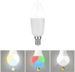 Rábalux 1980 - LED RGB Dimmelhető izzó C37 E14/5W/230V Wi-Fi 3000-6500K 1980 (RL1980)