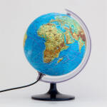 Belma Földgömb 25 cm-es hegy-vízrajzi megvilágított - nyomtassingyen