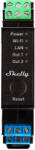 Shelly Intrerupator Shelly Releu WiFi, LAN si Bluetooth Pro 2PM, Contor de Energie, Din Rail, 2 canale, 25A, Negru (Pro2PM)