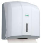 Vialli Adagoló V és C hajtogatású kéztörlőhöz műanyag K4 Vialli fehér (41805)