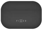 FIXED Husă din silicon matasoasă pentru căștile Apple Airpods Pro, negru FIXSIL-754-BK (FIXSIL-754-BK)