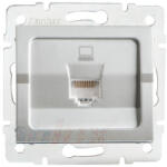 Kanlux 25226 LOGI Miniatura LOGI 02-1390-043 sr - MOWIONMiniatura schematu LOGI 02-1390-043 sr Szimpla számítógép-csatlakozó (2x RJ45Cat 5e Jack) (25226-55430)