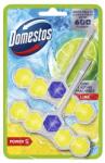 Domestos WC fertőtlenítő, DOMESTOS "Power 5", lime (2db/csom) (KHT538)