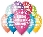 Gemar Balloons Léggömb "Boldog Születésnapot" - 30 cm, 10 db