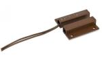 SATEL K-1 2E BR Mágneses nyitásérzékelő; felületre szerelhető; 2 lezáró ellenállás: 1.1 kOhm; 24.2x7.2 mm; barna (K-1 2E BR) - hik-online