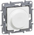 Legrand Niloé 764588 forgatógombos fényerőszabályzó (dimmer) izzó- és halogénlámpához 5-300W , fehér burkolattal keret nélkül, süllyesztett (Legrand 764588) (764588)