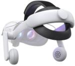KIWI design Comfort Audio Head Strap Kiwi Design QA01 for Meta Quest 2 White (QA01/White/HJT-416)