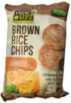 RiceUP! barna rizs chips sajtos 60 g - delfinbuvar