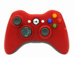 FroggieX XBOX 360/PC Kiegészítő Vezeték nélküli kontroller + Vezeték nélküli adapter, Piros (PRCX360PCWLSSR)