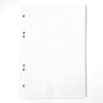 Herlitz Lyukasztott lap A/5 50l/cs kockás