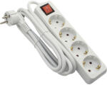 Strohm 4 Plug 1,5 m Switch (SM-4PK-1.5M-WH-1.5MM)