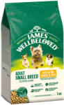 James Wellbeloved 1, 5kg James Wellbeloved Adult Small Breed Dog Hypoallergenic pulyka & rizs száraz kutyatáp