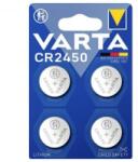 VARTA CR 2450 lítium gombelem 3V 4 db (06450101404)