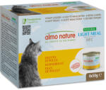 Almo Nature 4x50g Almo Nature HFC Natural Light Csirkefilé nedves macskatáp