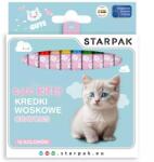 Starpak Cicás 12 színű zsírkréta (559671) (559671)