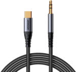 JOYROOM Cablu de date Joyroom SY-A07, tata USB-C la tata jack 3.5 mm, 1.2m, Negru (057975)
