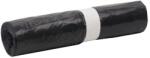 INPAP PLUS Szemeteszsák, 120 L, 110 x 70 cm, 80 m, fekete, 15 db