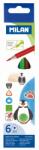 MILAN Creioane Colorate Milan 0722306, 6 buc/set (0722306)