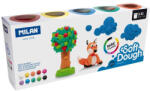 MILAN Plastilina Usoara MILAN 913510B, 10 x 85g (913510B)