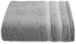 Eurofirany Riki csíkos pamut törölköző Acélszürke 70x140 cm (HS429771)