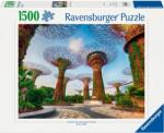 Ravensburger Puzzle Ravensburger din 1500 piese - Garden by the Bay din Singapore (7012001396) Puzzle