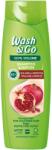Wash&Go sampon gránátalma kivonattal festett hajra, 360 ml