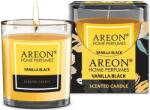 Areon Lumânare parfumată Areon Classic - Vanilla Black, 120 g (CR02_G01)