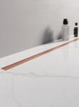 New Trendy Visio Slim Copper Brushed lineáris lefolyó 100 cm réz OL-0100 (OL0100)