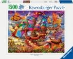 Ravensburger Puzzle Ravensburger din 1500 piese - Zborul (7012001487) Puzzle