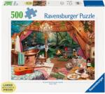 Ravensburger Puzzle Ravensburger din 500 piese XXL - Glamping confortabil (7012000825) Puzzle