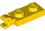 LEGO® 63868c3 - LEGO sárga lap 1 x 2 méretű, klipsszel a végén (63868c3)