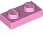 LEGO® 3023c104 - LEGO világos pink lap 1 x 2 méretű (3023c104)