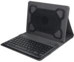 Astrum Univerzális Tablet Tok Bluetooth 3.0 Magyar Nyelvű Billentyűzettel 9/10" Fekete, Android/Ios Kompatibilis TB130