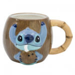 Exity Dolomit 3D Bögre 450 ml Stitch Kókuszdió