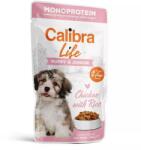 Calibra Dog Life Puppy & Junior Chicken with Rice 10 x 150 g